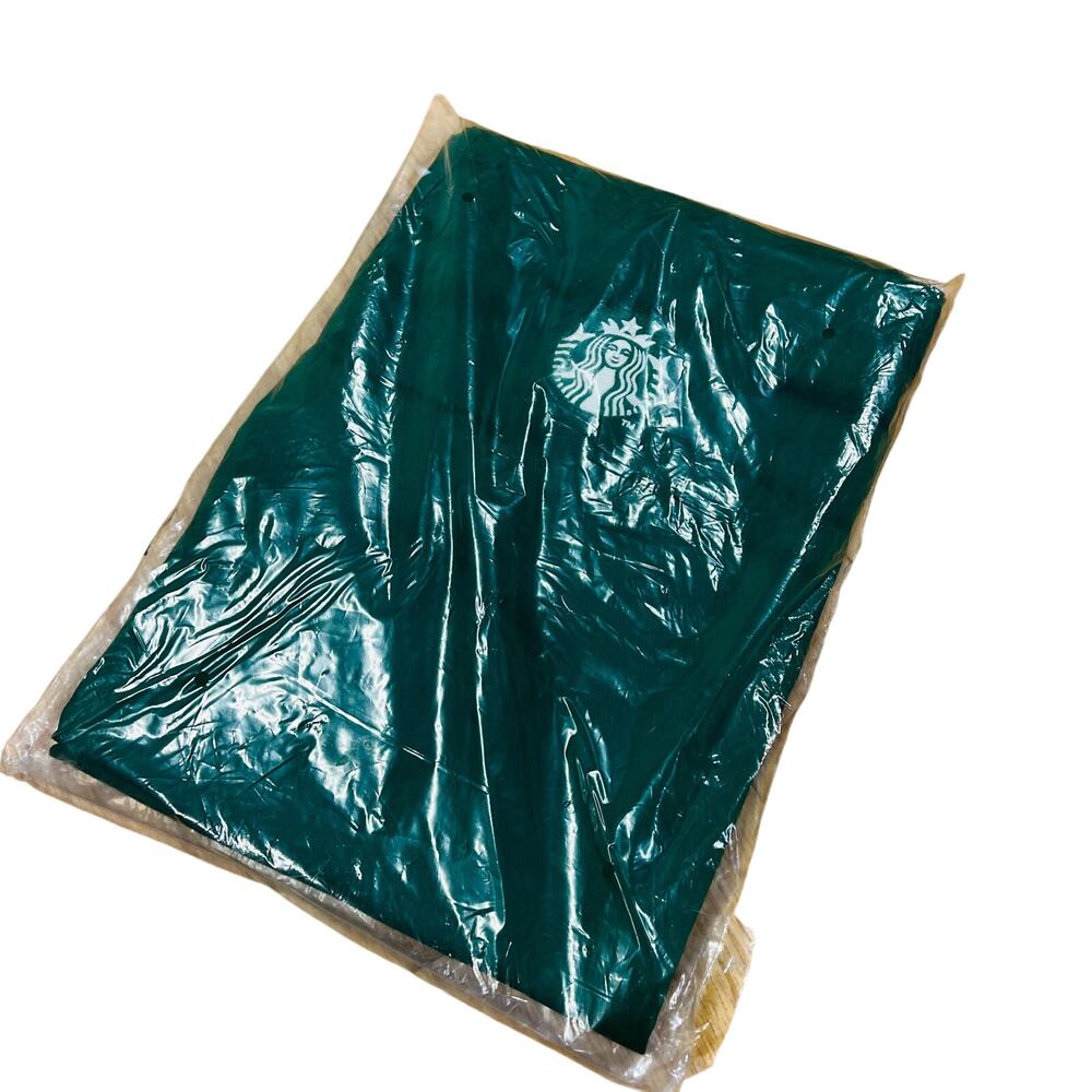 NEW Set of 2 Starbucks Aprons Holiday Green Barista